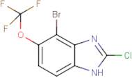 4-Bromo-2-chloro-5-(trifluoromethoxy)-1H-1,3-benzimidazole