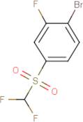 4-[(Difluoromethyl)sulphonyl]-2-fluorobromobenzene