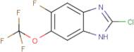 2-Chloro-5-fluoro-6-(trifluoromethoxy)-1H-1,3-benzimidazole