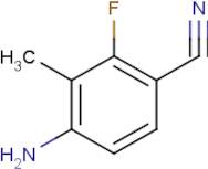 4-Amino-2-fluoro-3-methylbenzonitrile