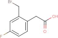 2-(Bromomethyl)-4-fluorophenylacetic acid