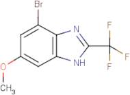 4-Bromo-6-methoxy-2-(trifluoromethyl)benzimidazole