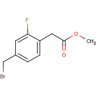 Methyl 4-(bromomethyl)-2-fluorophenylacetate