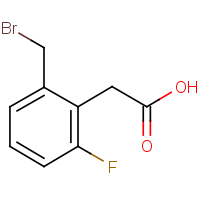 2-(Bromomethyl)-6-fluorophenylacetic acid