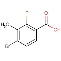 4-Bromo-2-fluoro-3-methylbenzoic acid