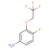 4-Fluoro-3-(2,2,2-trifluoroethoxy)aniline