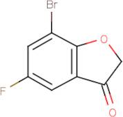 7-Bromo-5-fluorobenzo[B]furan-3(2H)-one