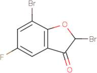 2,7-Dibromo-5-fluorobenzo[B]furan-3(2H)-one