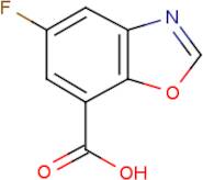 5-Fluoro-1,3-benzoxazole-7-carboxylic acid