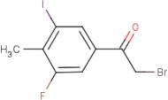 3-Fluoro-5-iodo-4-methylphenacyl bromide