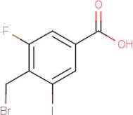 4-(Bromomethyl)-3-fluoro-5-iodobenzoic acid