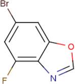 6-Bromo-4-fluoro-1,3-benzoxazole