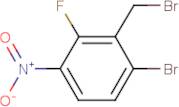 6-Bromo-2-fluoro-3-nitrobenzyl bromide