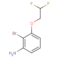 2-Bromo-3-(2,2-difluoroethoxy)aniline