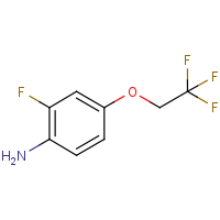 2-Fluoro-4-(2,2,2-trifluoroethoxy)aniline