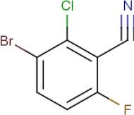 3-Bromo-2-chloro-6-fluorobenzonitrile