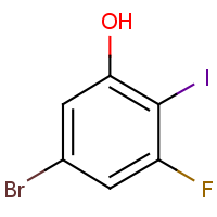 5-Bromo-3-fluoro-2-iodophenol