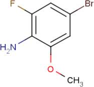 4-Bromo-2-fluoro-6-methoxyaniline