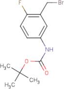 5-Amino-2-fluorobenzyl bromide, N-BOC protected