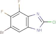 6-Bromo-2-chloro-4,5-difluoro-1H-benzimidazole