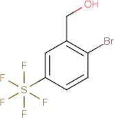 2-Bromo-5-(pentafluorothio)benzyl alcohol