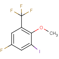 4-Fluoro-2-iodo-6-(trifluoromethyl)phenyl methyl ether