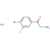 4-Bromo-3-fluorophenacylamine hydrochloride