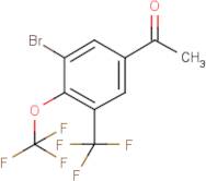 3'-Bromo-4'-(trifluoromethoxy)-5'-(trifluoromethyl)acetophenone