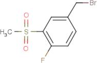 4-Fluoro-3-(methylsulphonyl)benzyl bromide