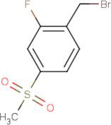 2-Fluoro-4-(methylsulfonyl)benzyl bromide