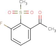 3'-Fluoro-2'-(methylsulfonyl)acetophenone