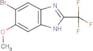 5-Bromo-6-methoxy-2-(trifluoromethyl)benzimidazole