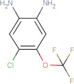 4-Chloro-5-(trifluoromethoxy)benzene-1,2-diamine