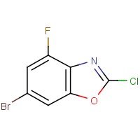 2-Chloro-6-bromo-4-fluoro-1,3-benzoxazole