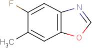 5-Fluoro-6-methylbenzoxazole