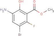 Methyl 3-amino-5-bromo-6-fluoro-2-hydroxybenzoate