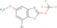 7-Bromo-5-methoxy-2-(trifluoromethoxy)-1,3-benzoxazole