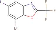 7-Bromo-5-iodo-2-(trifluoromethyl)-1,3-benzoxazole