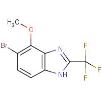 5-Bromo-4-methoxy-2-(trifluoromethyl)-1H-benzimidazole