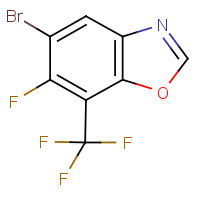 5-Bromo-6-fluoro-7-(trifluoromethyl)-1,3-benzoxazole