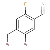 5-Bromo-4-(bromomethyl)-2-fluorobenzonitrile