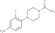 4-(4-Acetylpiperazin-1-yl)-3-fluoroaniline