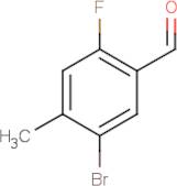 5-Bromo-2-fluoro-4-methylbenzaldehyde