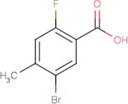 5-Bromo-2-fluoro-4-methylbenzoic acid