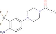 4-(4-Acetylpiperazin-1-yl)-2-(trifluoromethyl)aniline