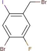 4-Bromo-5-fluoro-2-iodobenzyl bromide