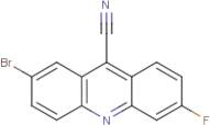 2-Bromo-6-fluoroacridine-9-carbonitrile