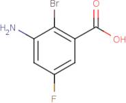 3-Amino-2-bromo-5-fluorobenzoic acid