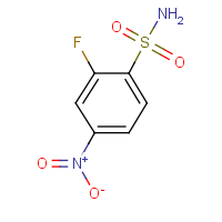 2-Fluoro-4-nitrobenzenesulphonamide