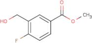 Methyl 4-fluoro-3-(hydroxymethyl)benzoate